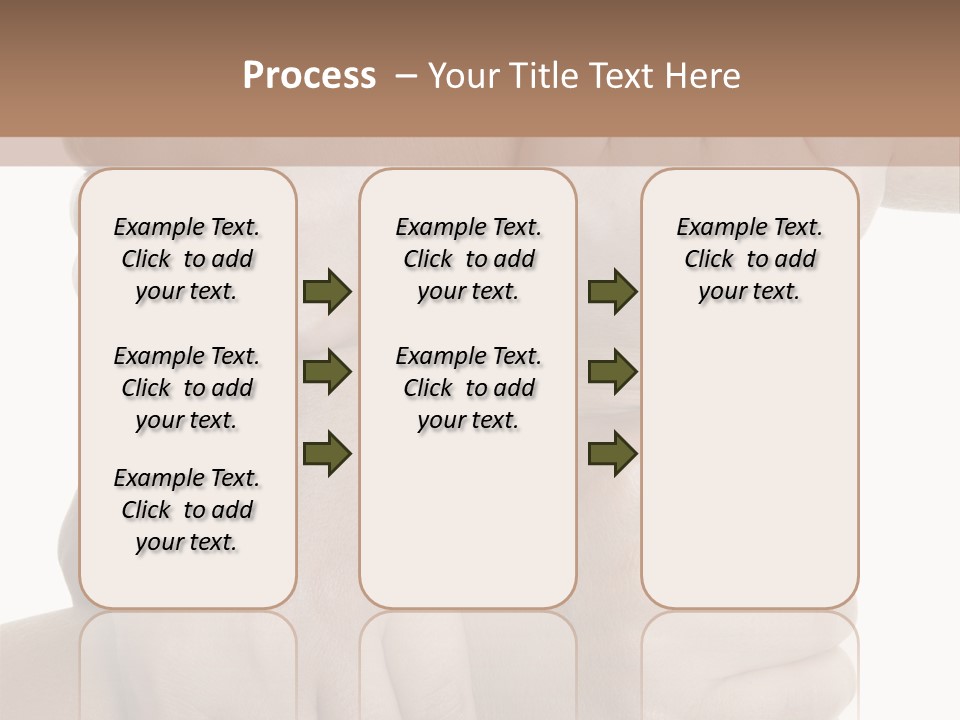 Holding Circle Strength PowerPoint Template