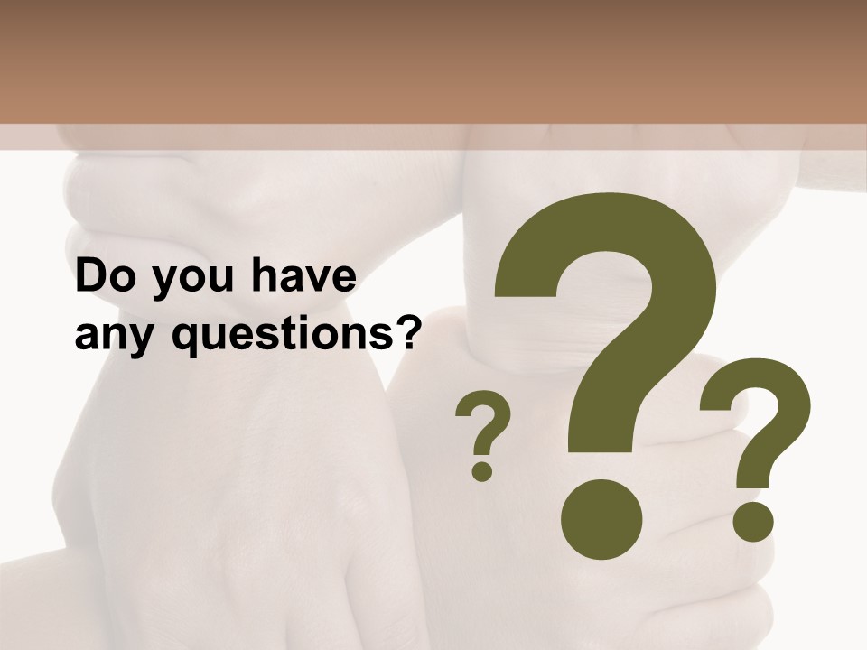 Holding Circle Strength PowerPoint Template