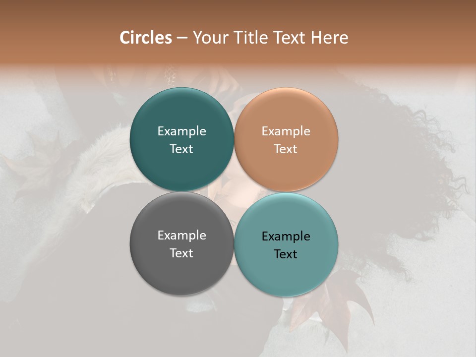 African Sensual Mixed PowerPoint Template