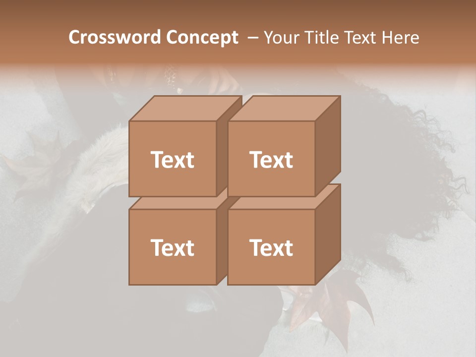 African Sensual Mixed PowerPoint Template