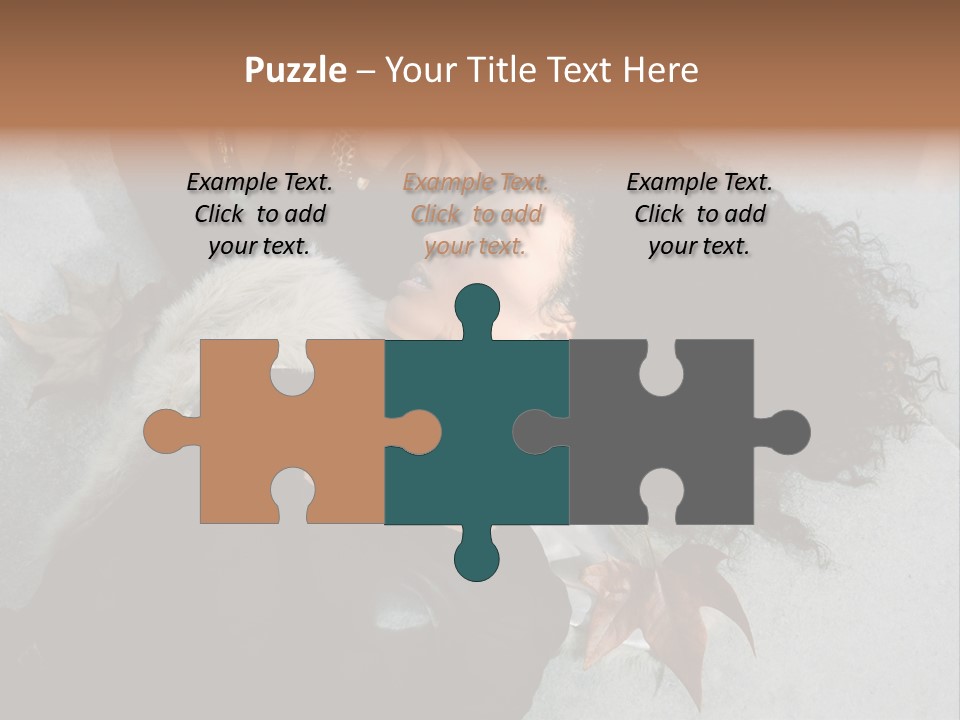 African Sensual Mixed PowerPoint Template