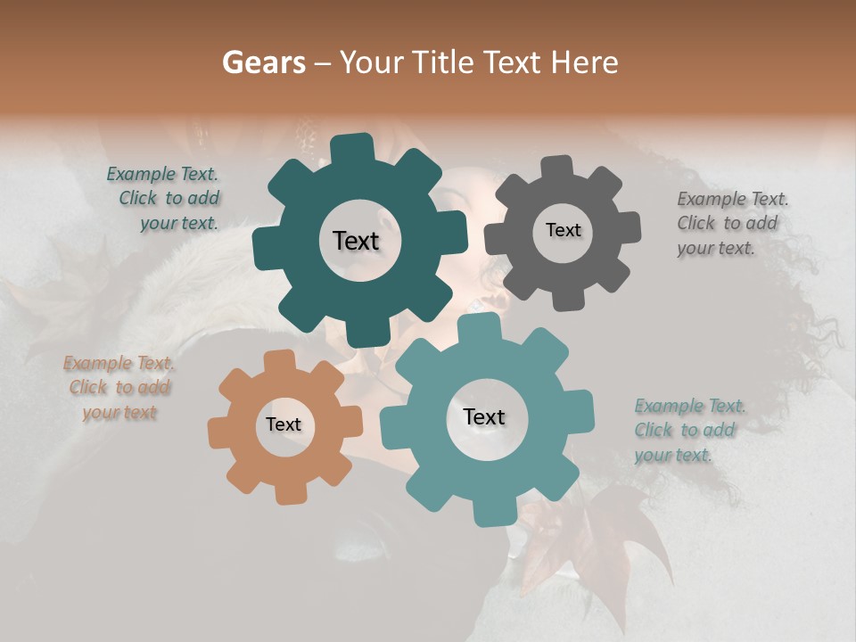 African Sensual Mixed PowerPoint Template