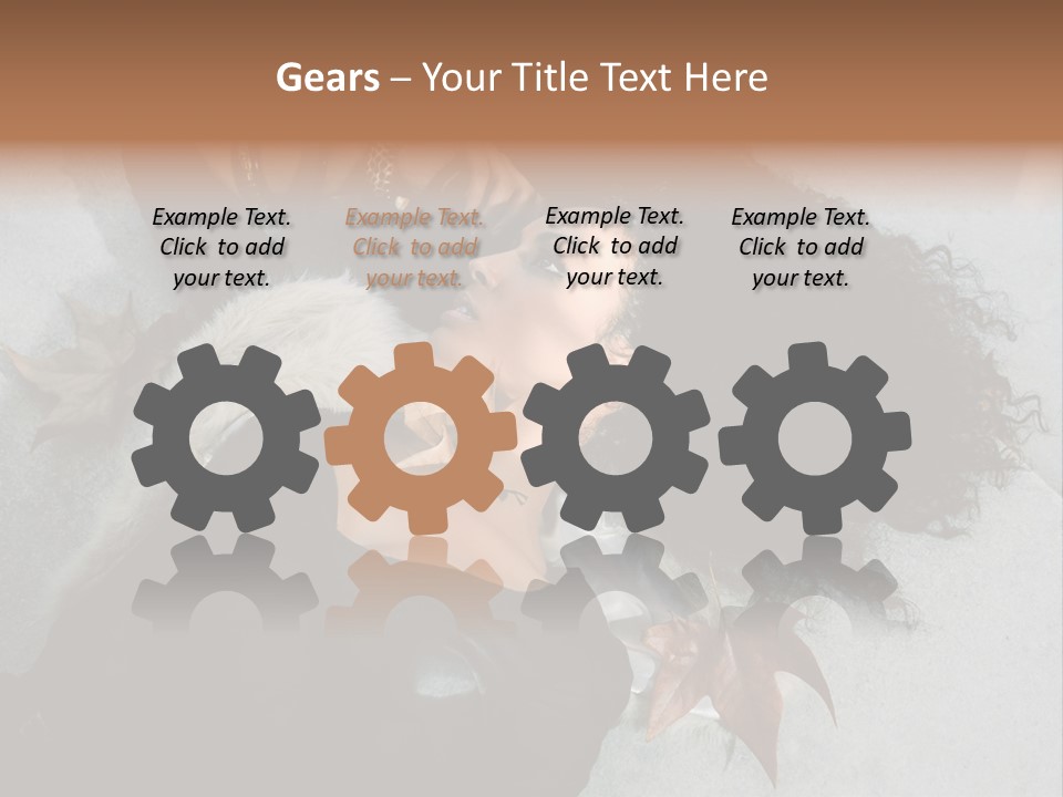 African Sensual Mixed PowerPoint Template