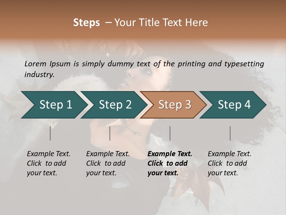 African Sensual Mixed PowerPoint Template