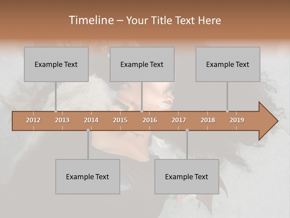 African Sensual Mixed PowerPoint Template