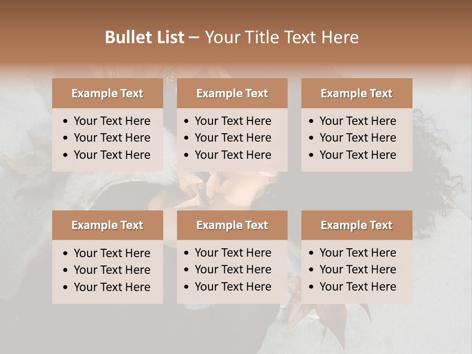 African Sensual Mixed PowerPoint Template