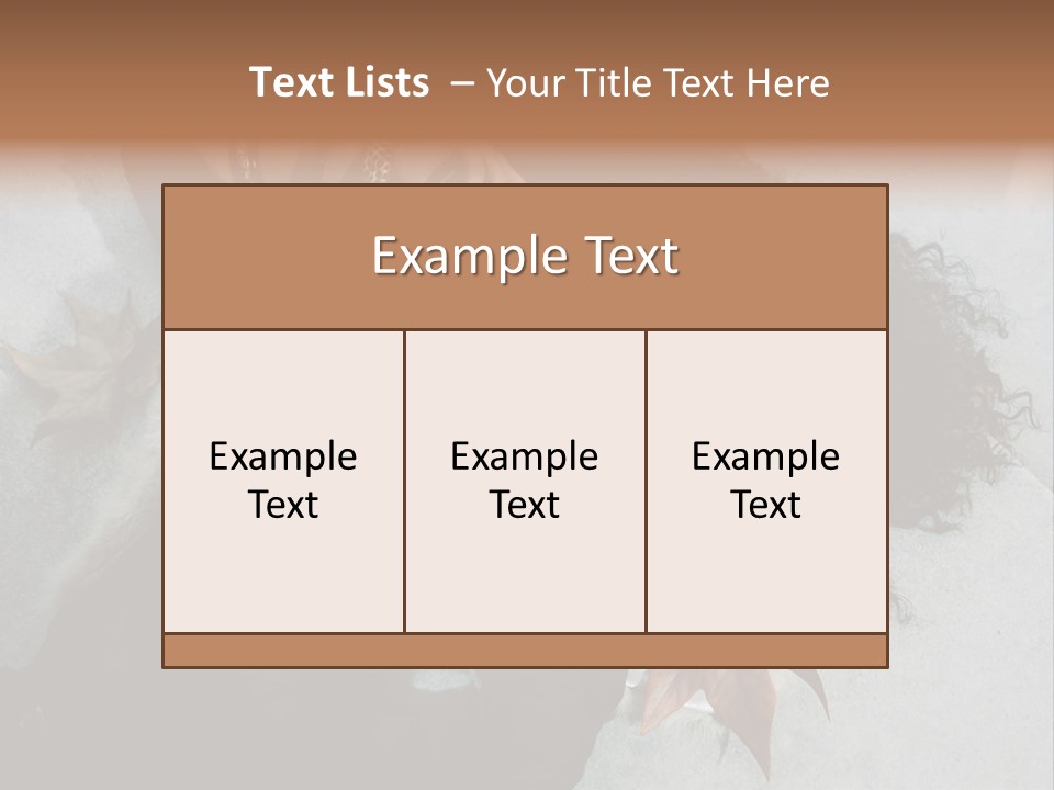 African Sensual Mixed PowerPoint Template