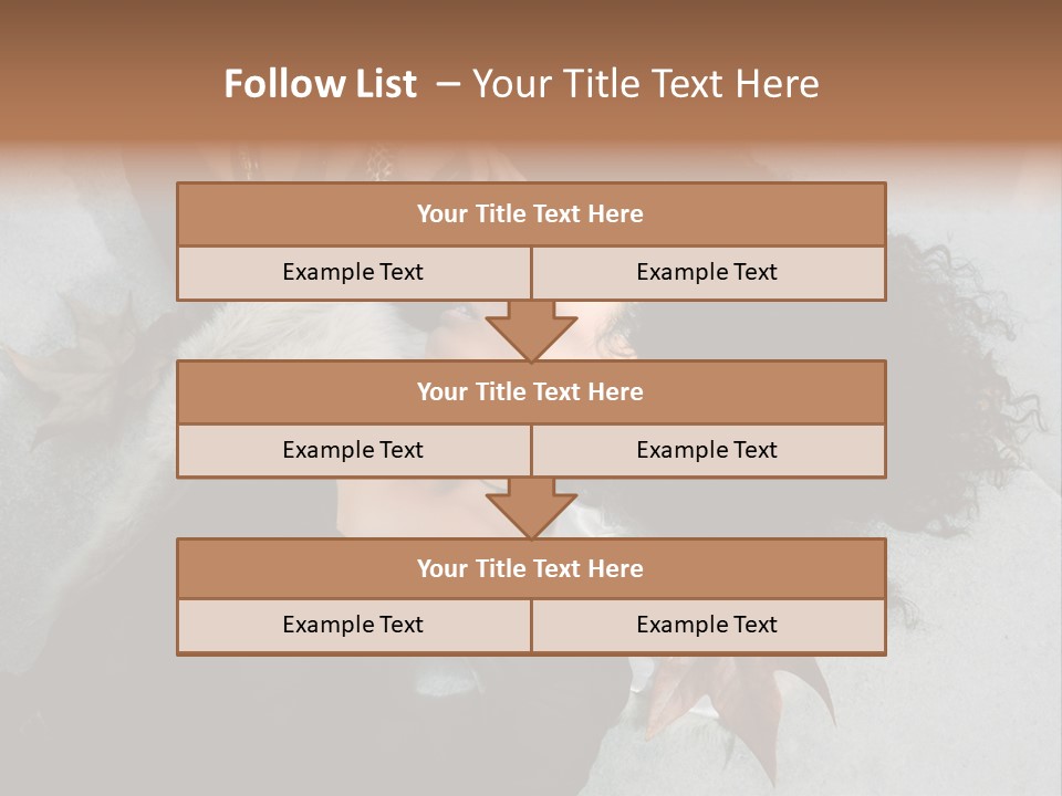 African Sensual Mixed PowerPoint Template