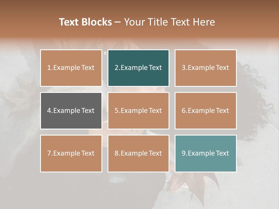 African Sensual Mixed PowerPoint Template