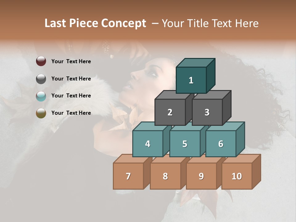 African Sensual Mixed PowerPoint Template