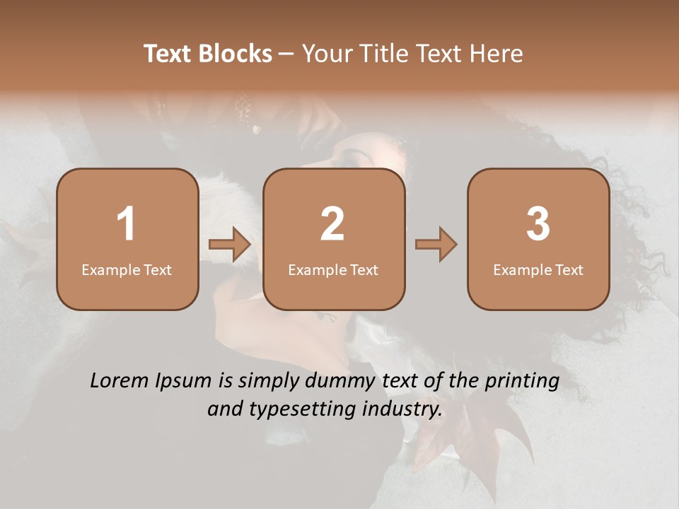 African Sensual Mixed PowerPoint Template