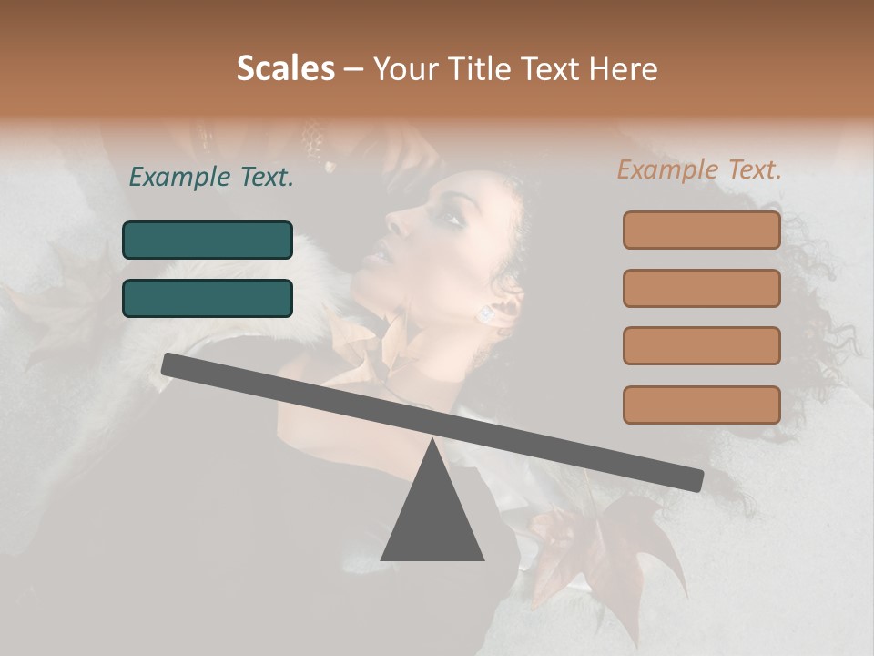 African Sensual Mixed PowerPoint Template