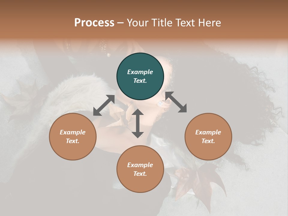 African Sensual Mixed PowerPoint Template