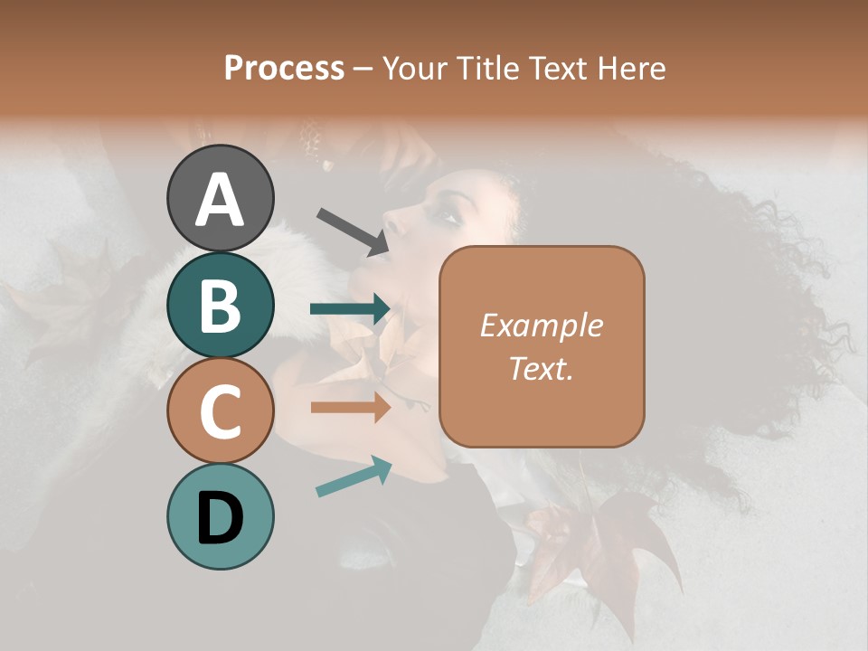 African Sensual Mixed PowerPoint Template