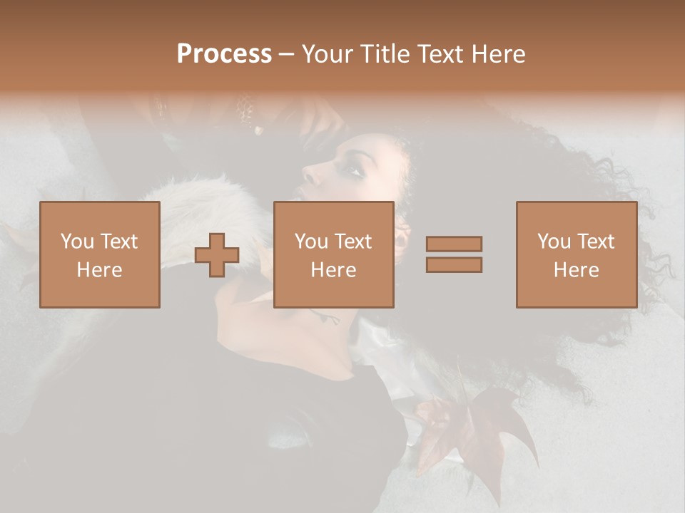 African Sensual Mixed PowerPoint Template