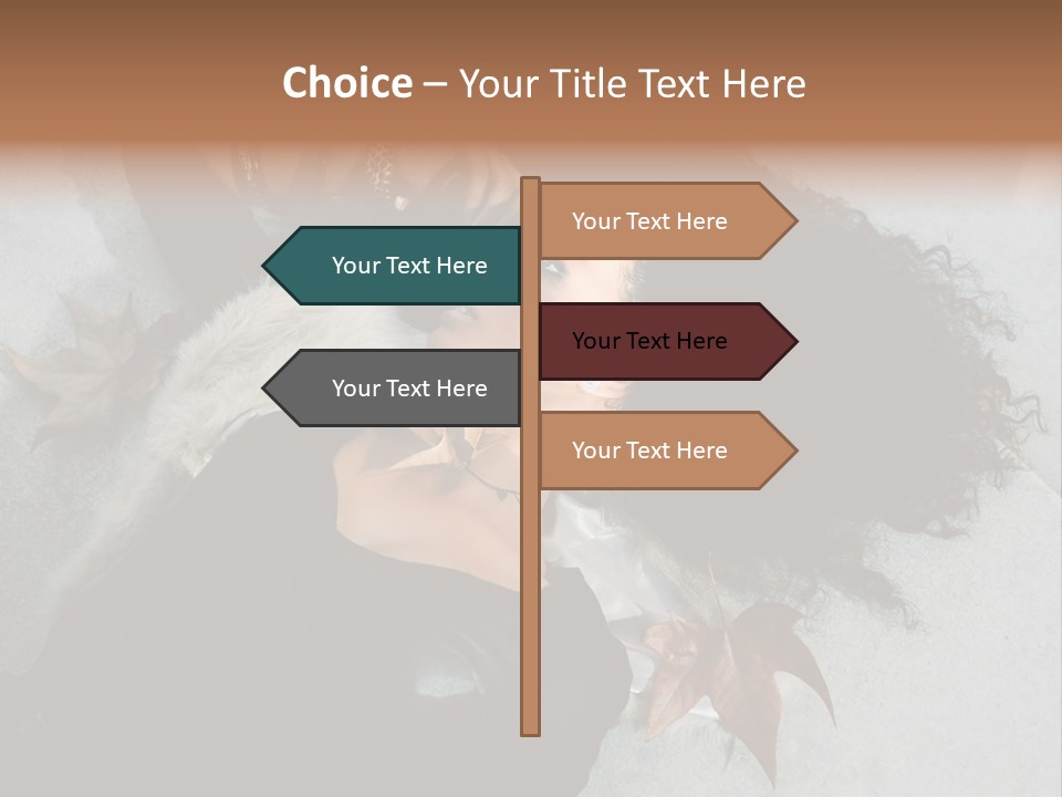 African Sensual Mixed PowerPoint Template