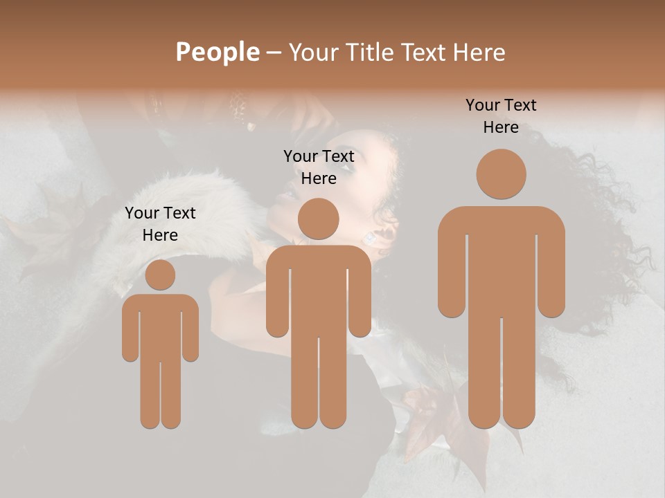 African Sensual Mixed PowerPoint Template