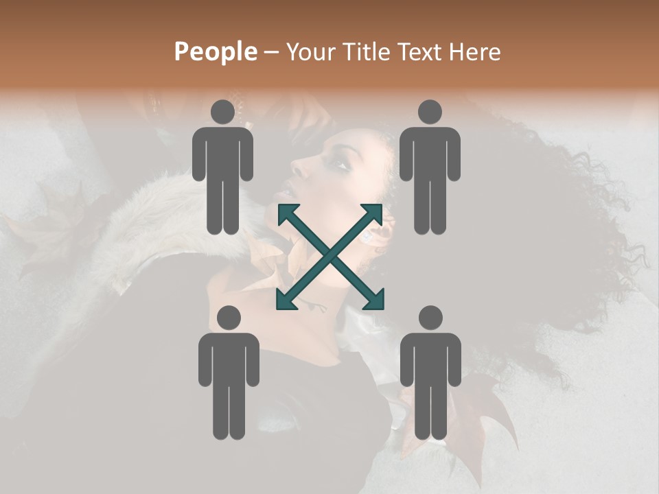 African Sensual Mixed PowerPoint Template