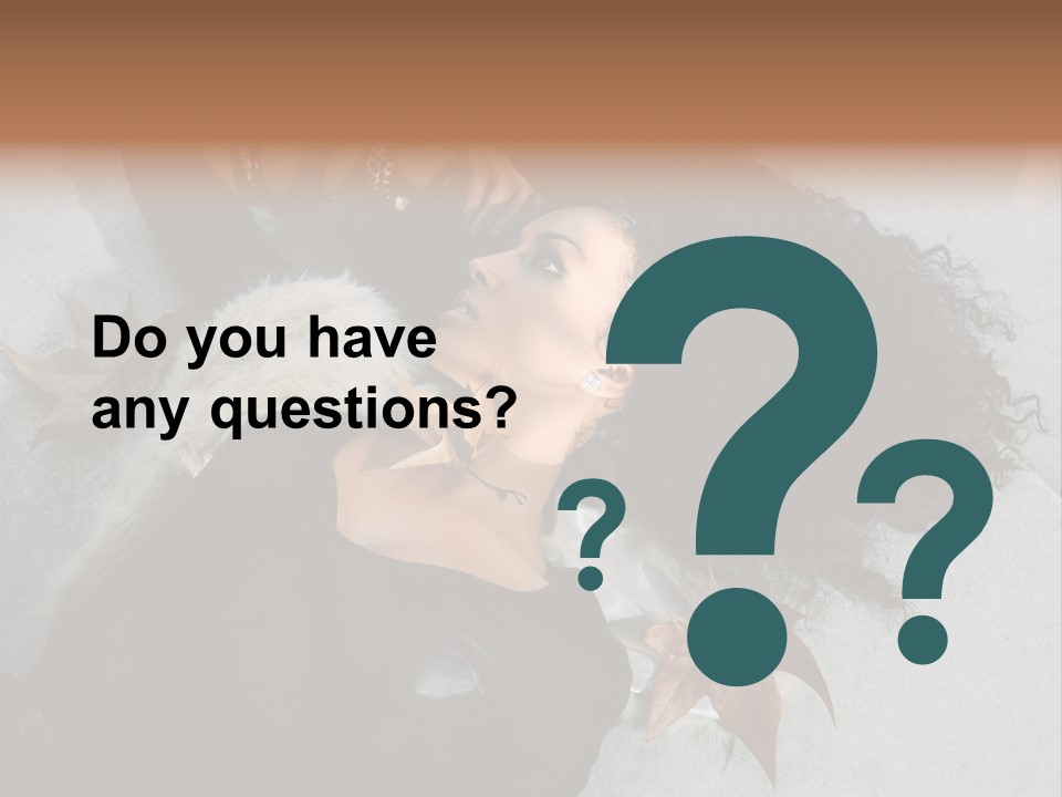 African Sensual Mixed PowerPoint Template