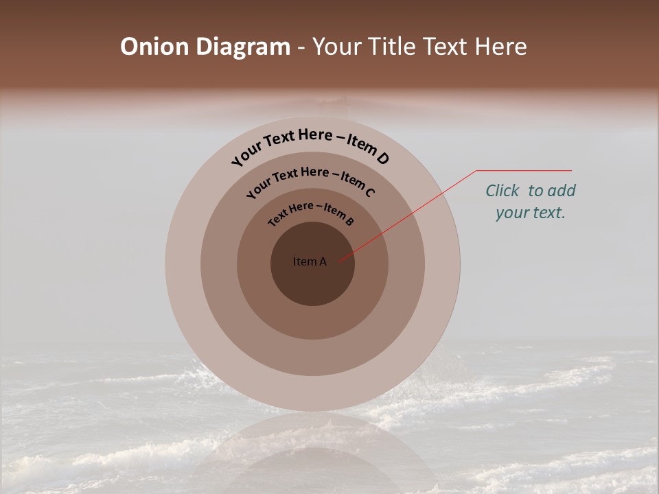 Sailing Atlantic Cliff PowerPoint Template