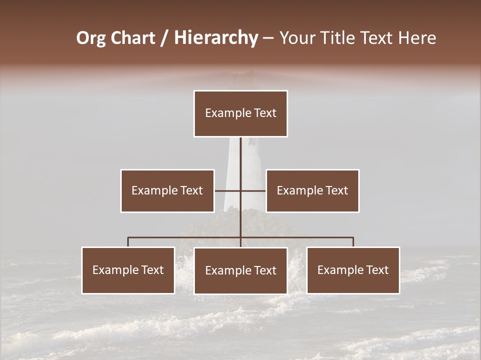 Sailing Atlantic Cliff PowerPoint Template