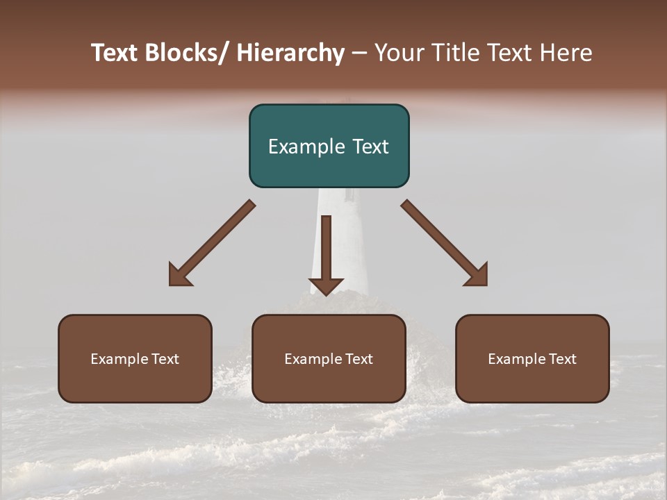Sailing Atlantic Cliff PowerPoint Template