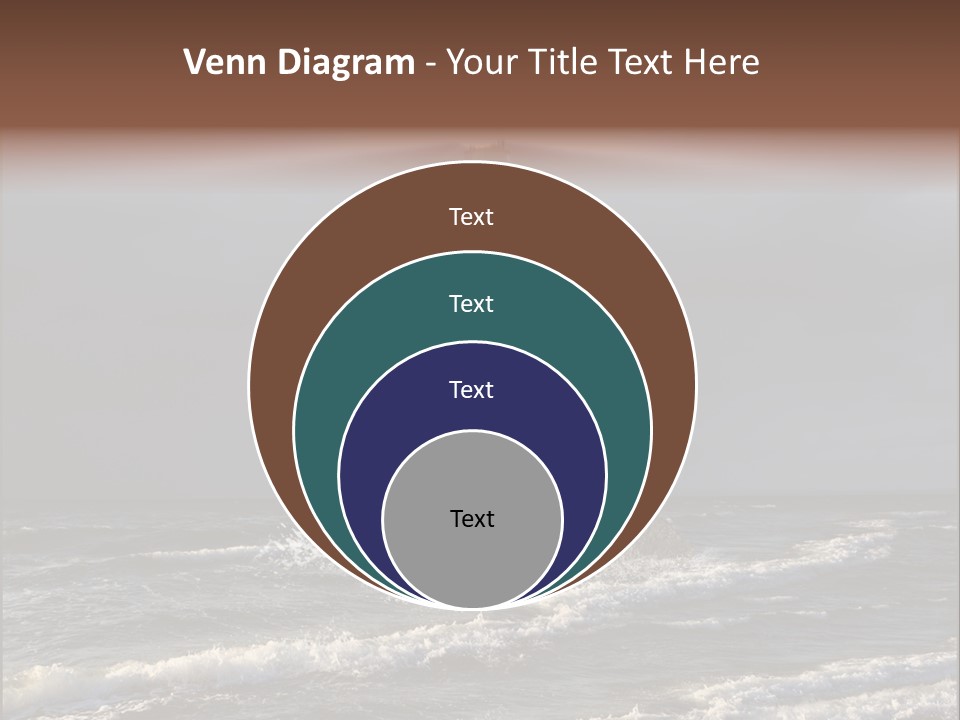 Sailing Atlantic Cliff PowerPoint Template