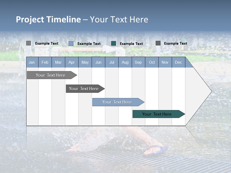 Splashing Fun One PowerPoint Template