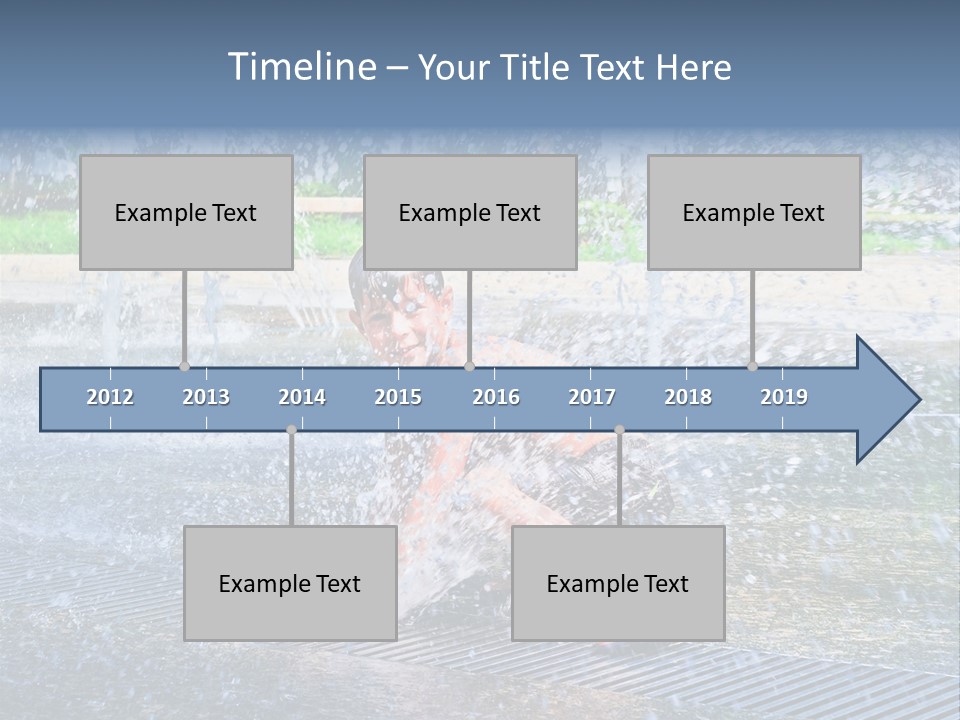 Splashing Fun One PowerPoint Template