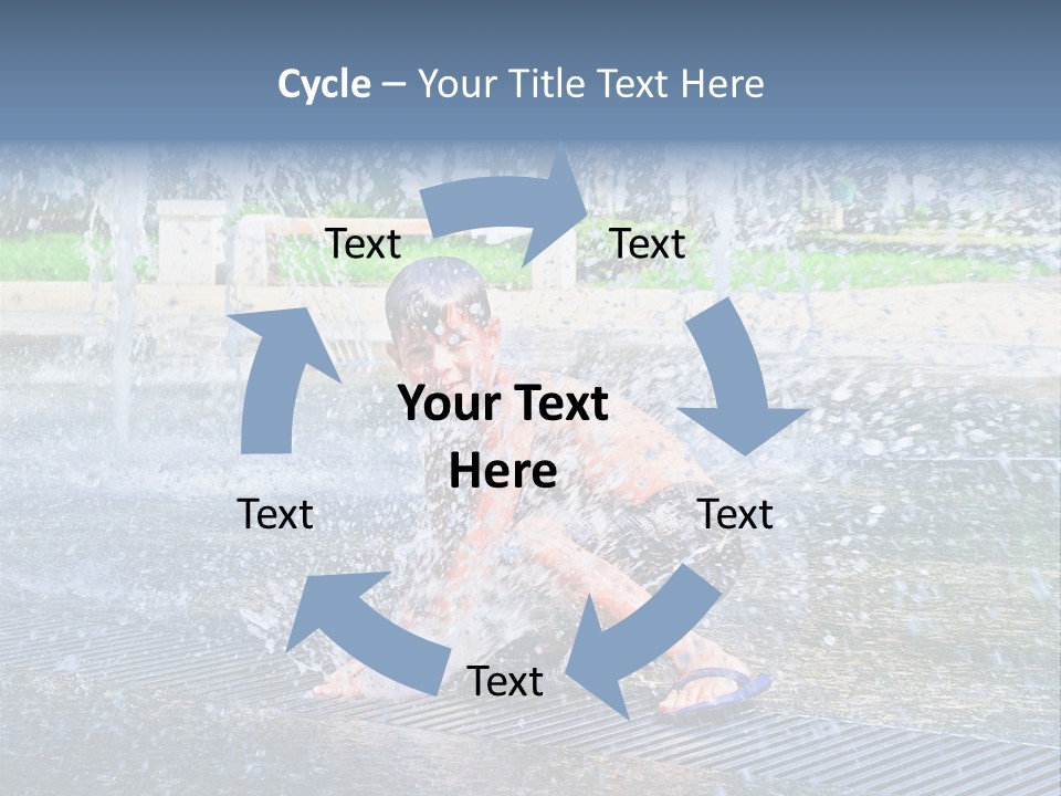 Splashing Fun One PowerPoint Template