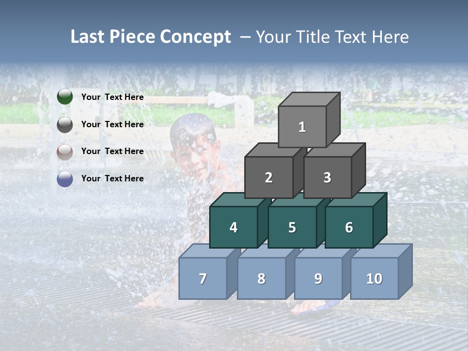 Splashing Fun One PowerPoint Template