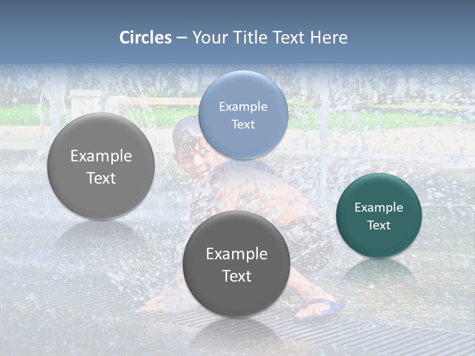 Splashing Fun One PowerPoint Template