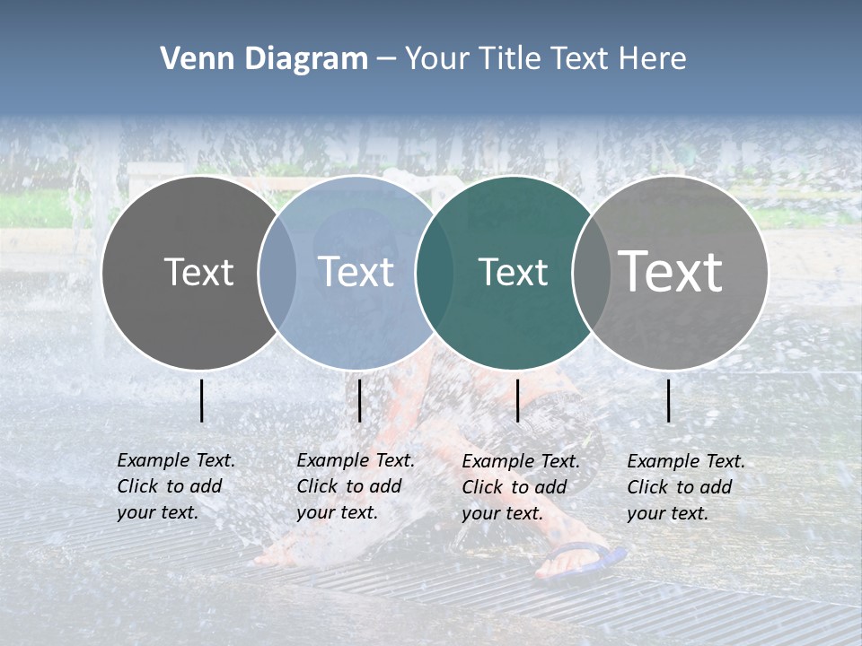 Splashing Fun One PowerPoint Template