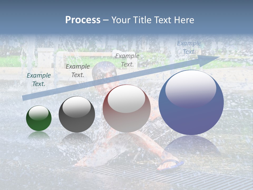 Splashing Fun One PowerPoint Template