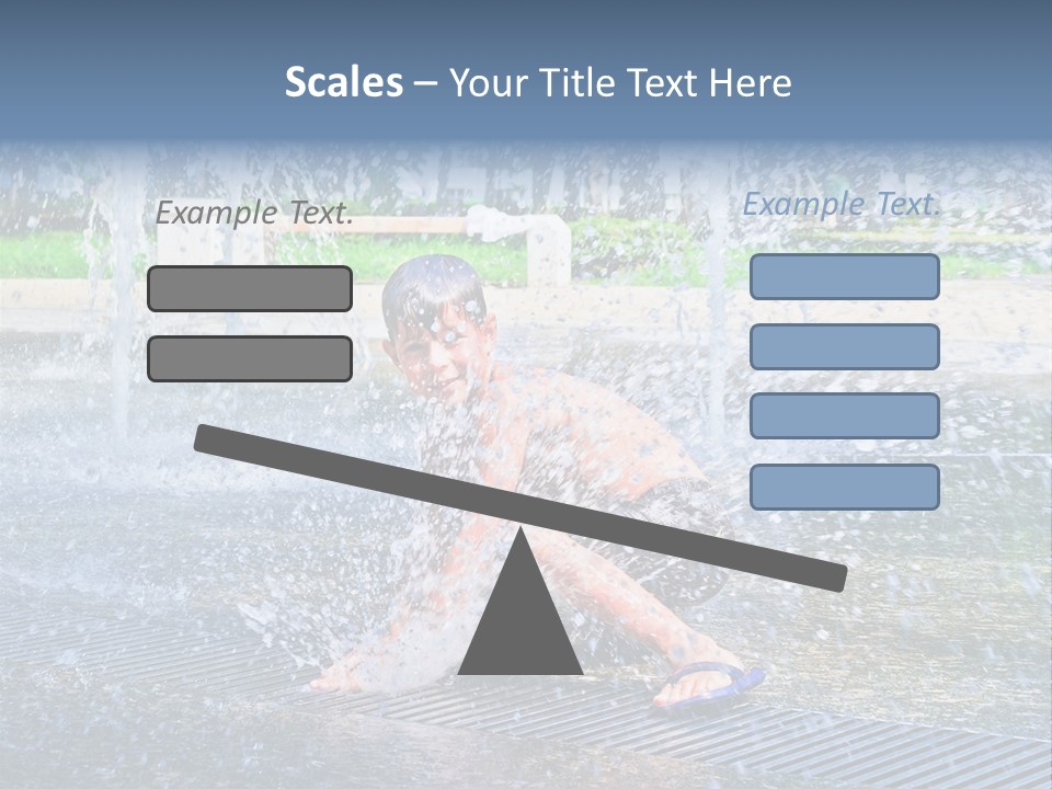 Splashing Fun One PowerPoint Template