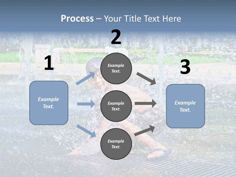 Splashing Fun One PowerPoint Template