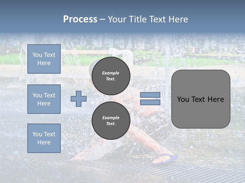 Splashing Fun One PowerPoint Template