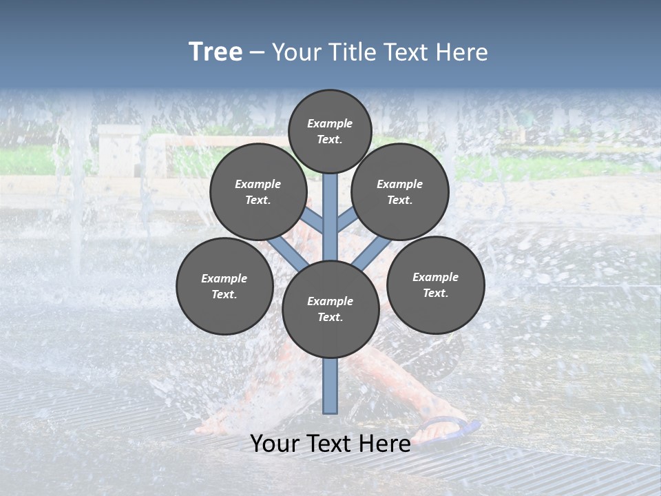 Splashing Fun One PowerPoint Template