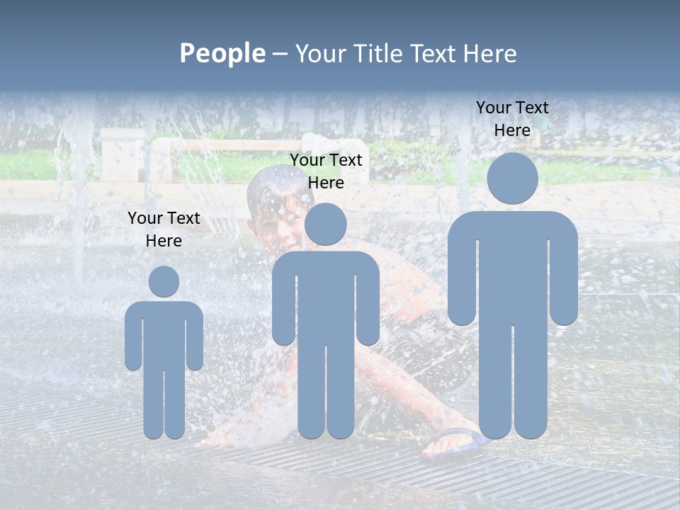 Splashing Fun One PowerPoint Template