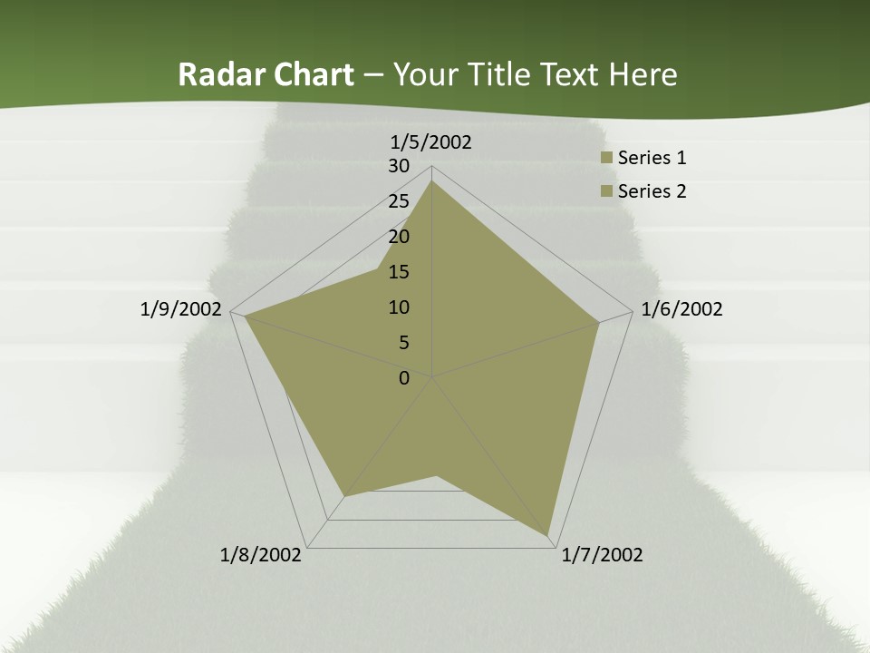 A Set Of Steps Leading Up To The Top Of A Hill PowerPoint Template