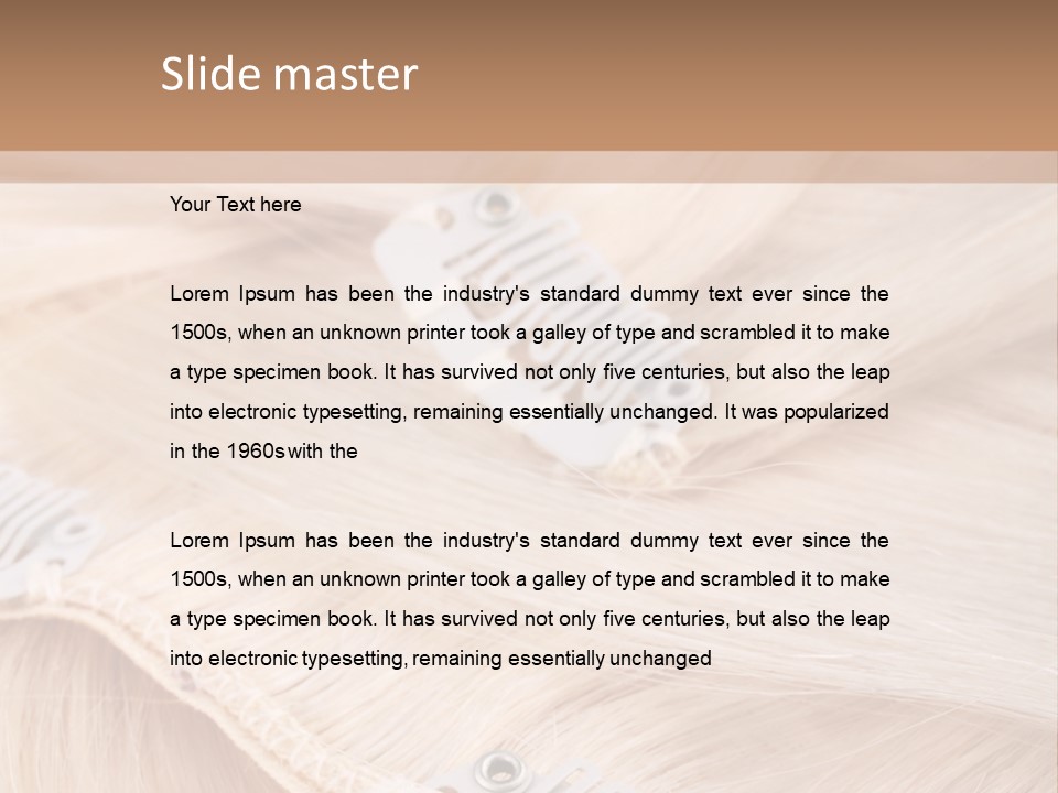 Decaying Tea Lemon PowerPoint Template