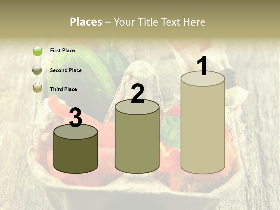 Decaying Tea Lemon PowerPoint Template