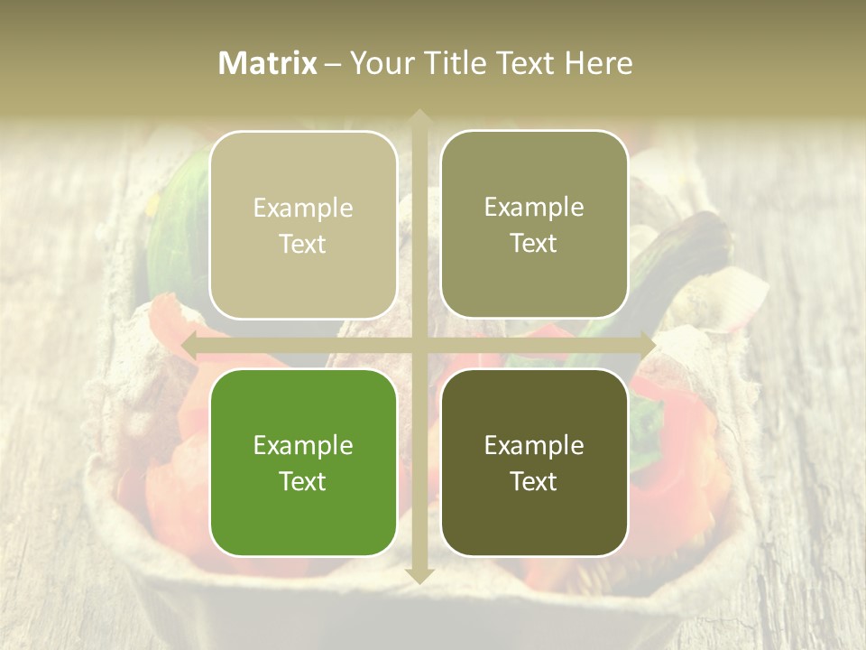 Decaying Tea Lemon PowerPoint Template