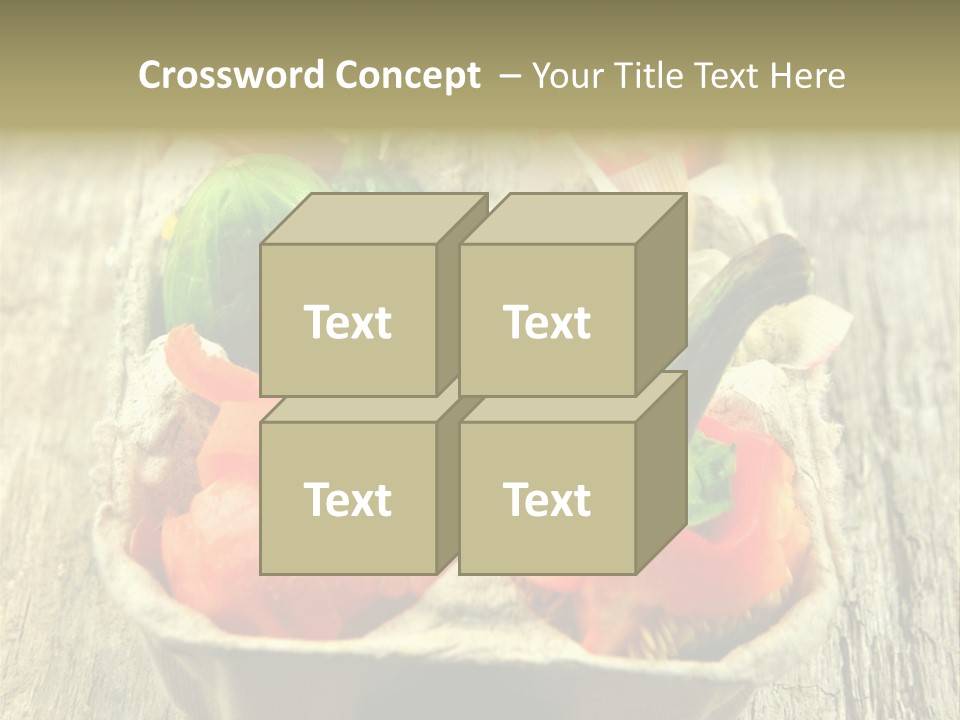 Decaying Tea Lemon PowerPoint Template