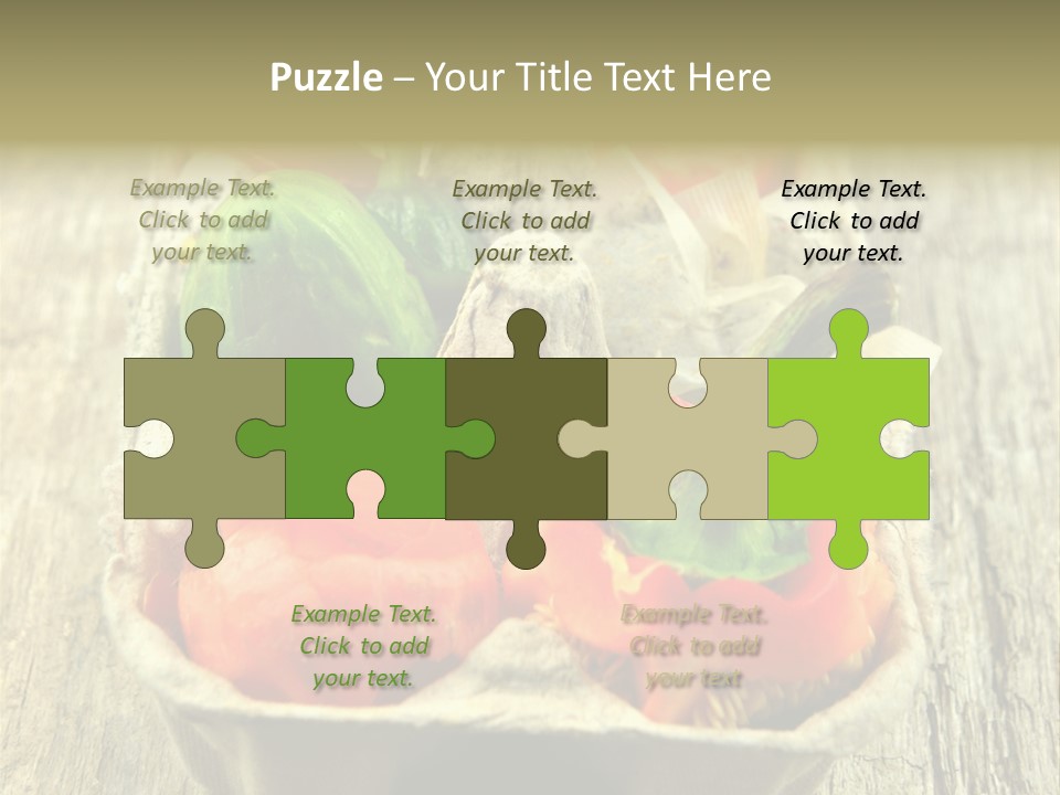 Decaying Tea Lemon PowerPoint Template