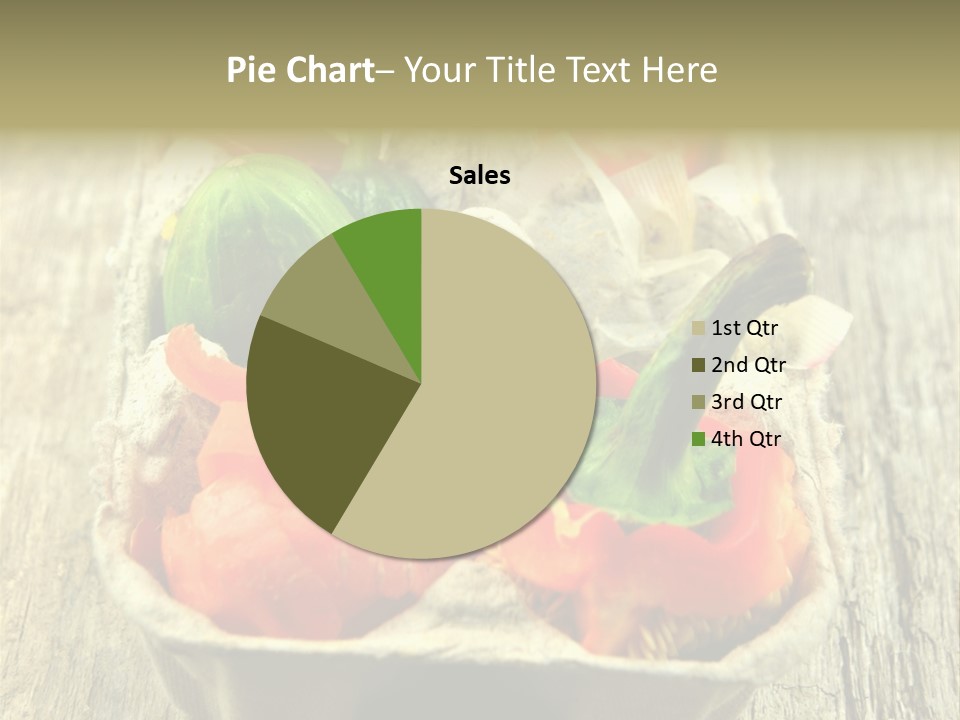 Decaying Tea Lemon PowerPoint Template