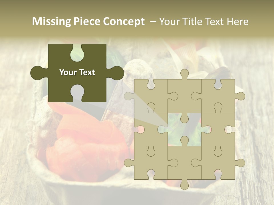 Decaying Tea Lemon PowerPoint Template