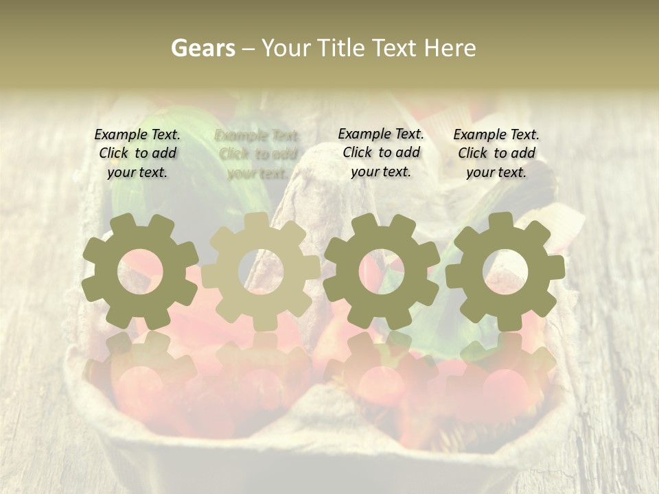 Decaying Tea Lemon PowerPoint Template