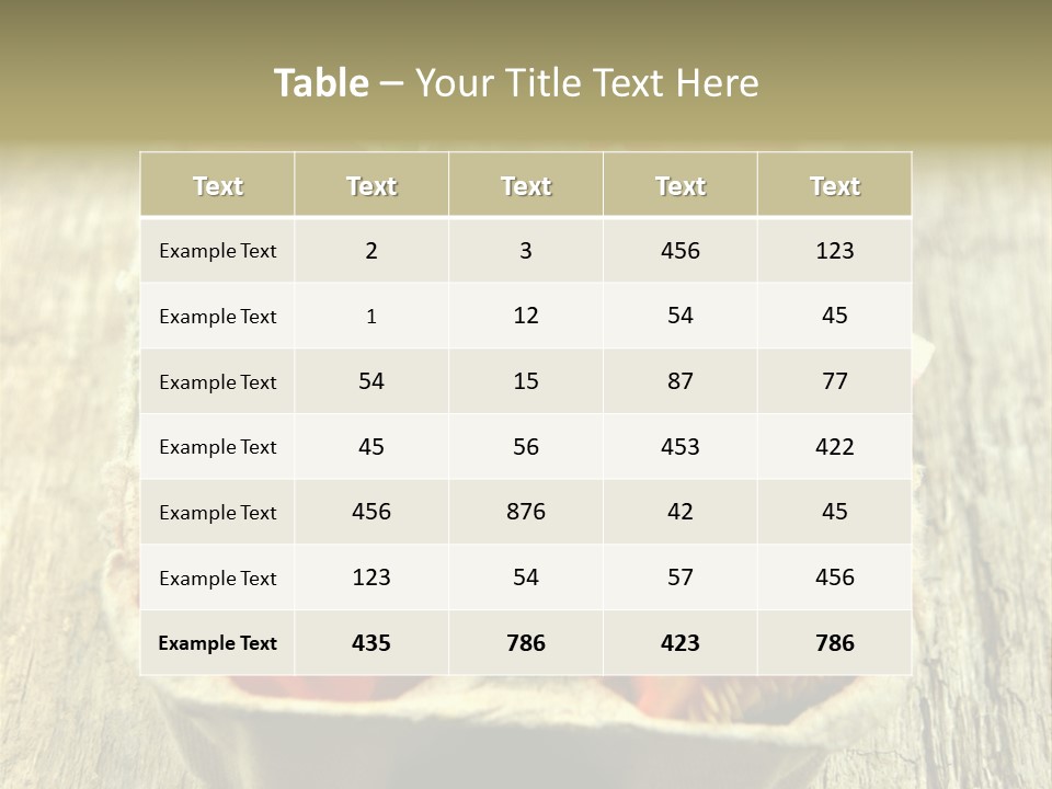 Decaying Tea Lemon PowerPoint Template