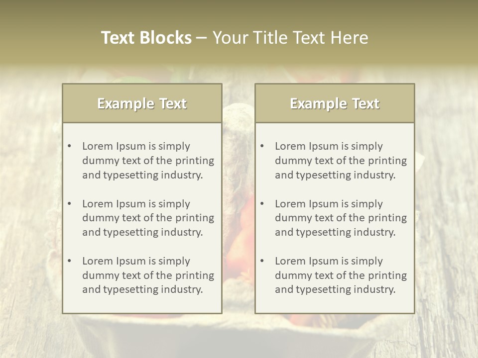 Decaying Tea Lemon PowerPoint Template